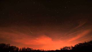 Quadrantid Meteor Shower 2012  White Bluff Tennessee [upl. by Ajed]