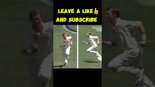 🔥Brett Lee fast bowling action slow motionBrett Lee bowlingcricketshorts [upl. by Anilah790]