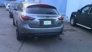 Infiniti FX50s Выхлоп Borla  iGearru [upl. by Nadual]