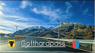 Gotthardpass  Driving in Switzerland [upl. by Delogu]