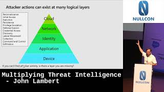 Nullcon Goa 2023  Keynote Multiplying Threat Intelligence by John Lambert [upl. by Ailey]