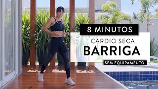 Cardio EXPRESS para SECAR a Barriga em CASA  Carol Borba [upl. by Liscomb]