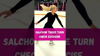 Salchow Three Turn Check Exercise  FLEXAFIT [upl. by Nocaj792]