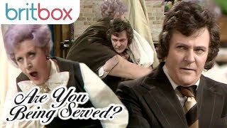 Mr Lucas Disastrously Tries to Firemans Lift Mrs Slocombe  Are You Being Served [upl. by Karas]