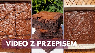 Przepis na pyszne mocno czekoladowe brownie [upl. by Fraase]