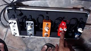 Setup Pedais Mooer review simples [upl. by Lita]