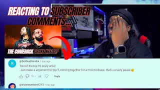 Reacting to Youtube Comments on Drake amp PARTYNEXTDOOR [upl. by Nosrej307]