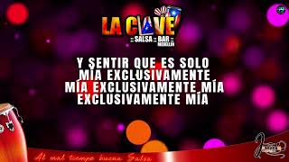 EXCLUSIVAMENTE MIA LEFTY PEREZ LETRAVIDEO LYRICS DJ STIVEN ARIAS [upl. by Ratib]