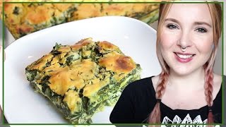 VEGANE SPINATLASAGNE  der Klassiker rein pflanzlich amp mit frischem Spinat [upl. by Anirad54]