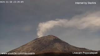 Transmisión Volcán Popocatépetl Noviembre 2024 [upl. by Laurel]