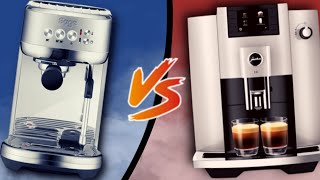 Which Coffee Machine Should A Beginner Buy  Bean To Cup VS Espresso Machine [upl. by Eanod495]