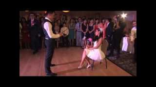 Nina amp Tommy Wedding Party Choregraphed Dance [upl. by Aihsa223]