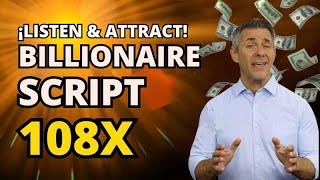 Listen and ATTRACT MONEY 20 WORD SCRIPT BILLIONAIRES USE 108 TIMES [upl. by Kennet661]