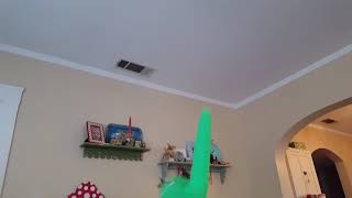 Wacky Waving Arm Flailing Inflatable Tubeman 6 Foot Lime Green Look OurWay [upl. by Mulford]