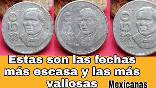 Si las tienes este es el precio de cada una monedas antiguas mexicanas Old coins [upl. by Guise]