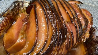 BROWN SUGAR GLAZED BAKED HAM [upl. by Arjan864]