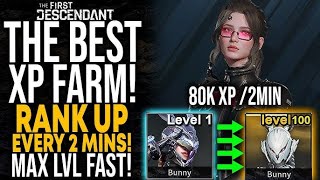 New Updated XP Farm in The First Descendant LVL 140 in 1 Hour [upl. by Gnehc]