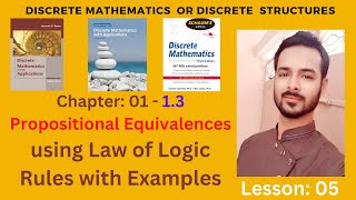 Lesson 05 Law of Logic Rules with Examples  Tautology Contradiction Contingency in Discrete Maths [upl. by Ahdar706]