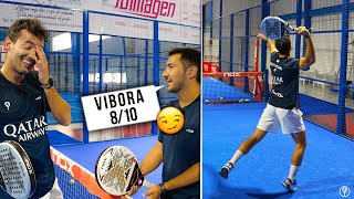 TAPIAS COACH RATES ALL MY PADEL SHOTS  the4Set [upl. by Mechling405]