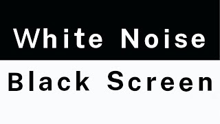 White Noise Dark Screen  Sleep Study amp Focus  24 Hours  Block Noise Reduce Stress  No Ads [upl. by Nutsud]