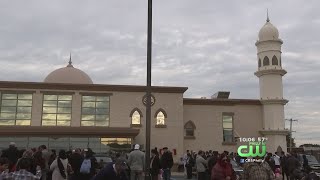 Leader Of Ahmadiyya Muslim Community Dedicates New Mosque In Philadelphia [upl. by Nessah]