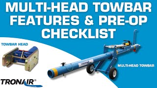 Tronair MultiHead Towbar Features amp PreOperation Checklist [upl. by Eppillihp]