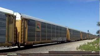 CN 2582 amp 5503 Freight In Tolono IL [upl. by Olag]