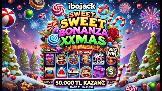 Sweet Bonanza Xmas  Direne Direne Kazandık  50X İle Gelen Kazanç slot sweetbonanza [upl. by Okimuk]