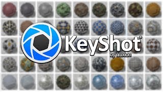 Keyshot 7 test  Materials Textures and HDRI pack [upl. by Odlawso144]