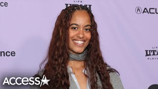 Malia Obama Makes Red Carpet DEBUT At Sundance Film Festival [upl. by Crean]