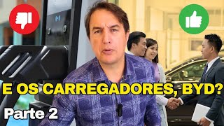 COMO A BYD NÃO INVESTE EM CARREGADORES LIGUEI PARA TODAS AS LOJAS [upl. by Ursola696]