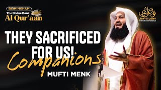 NEW  They Sacrificed for us Companions  Mufti Menk [upl. by Henriques331]