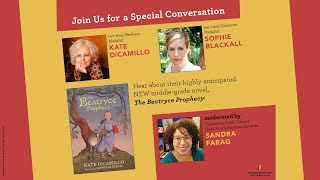 Kate DiCamillo amp Sophie Blackall Discuss The Beatryce Prophecy Moderated by Librarian Sandra Farag [upl. by Deery]