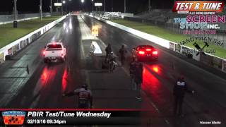 CRASH GTR and Mustang HIT the wall hard drag racing [upl. by Ojibbob10]