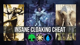 This hack BREAKS the cloak mechanic  Standard ranked MTG Arena [upl. by Lupiv]