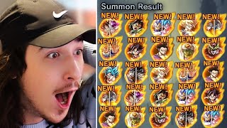 New Insanely Expensive Legends Limited Guaranteed Summons on Dragon Ball Legends [upl. by Aimat]