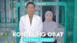 VIDEO PRAKTEK KONSELING OBAT ASTHMA ASMA  APOTEKER 33 FFS UHAMKA [upl. by Dnomayd839]