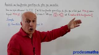 Expert  Matrices  Matrice dune homothétie [upl. by Dav]