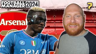 FM24 Arsenal  Ep7  Welcome to Arsenal Victor [upl. by Ammamaria]