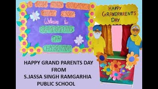 LIVE  GRAND PARENTS day celebration from SJassa Singh Ramgarhia Public school12 Sep 2024 [upl. by Vince]