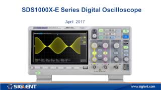 SDS1202XE Oscilloscope from Siglent  review of features [upl. by Eirellam331]