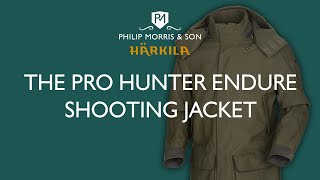 Harkila Pro Hunter Endure Shooting Jacket Walkthrough [upl. by Nazay295]