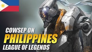 MY FIRST GAME ON THE PHILIPPINES LEAGUE SERVER  Cowsep [upl. by Ardnas719]