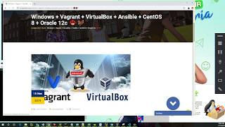 Windows  Vagrant  VirtualBox  Ansible  CentOS 8  Oracle 12c [upl. by Nestor]