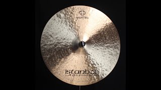 Istanbul Agop 22quot Mantra Ride  2882g [upl. by Hsetih703]