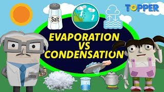 Evaporation and Condensation  Class 6th Chemistry [upl. by Madanhoj]