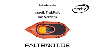 nortik TrekRaft mit Verdeck Aufbau Packraft [upl. by Eaj197]