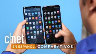 Galaxy S9 Plus vs Galaxy Note 8 ¿Cuál es es el ganador [upl. by Nakasuji444]