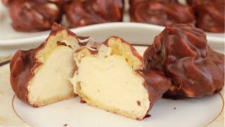 PRINCES KROFNE  PROFITEROLE  detaljan recept za princes krofne i eklere [upl. by Shaylynn795]