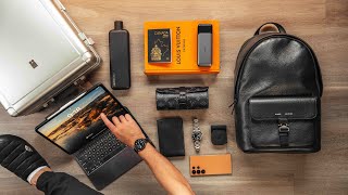 Whats in my Travel Tech Bag  Travel Essentials 2024 EDC [upl. by Bowie]